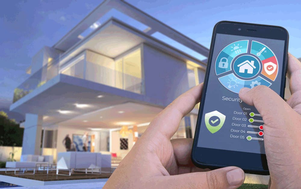 Smarthome Möglichkeiten - Beispiel mit Mobiltelefon